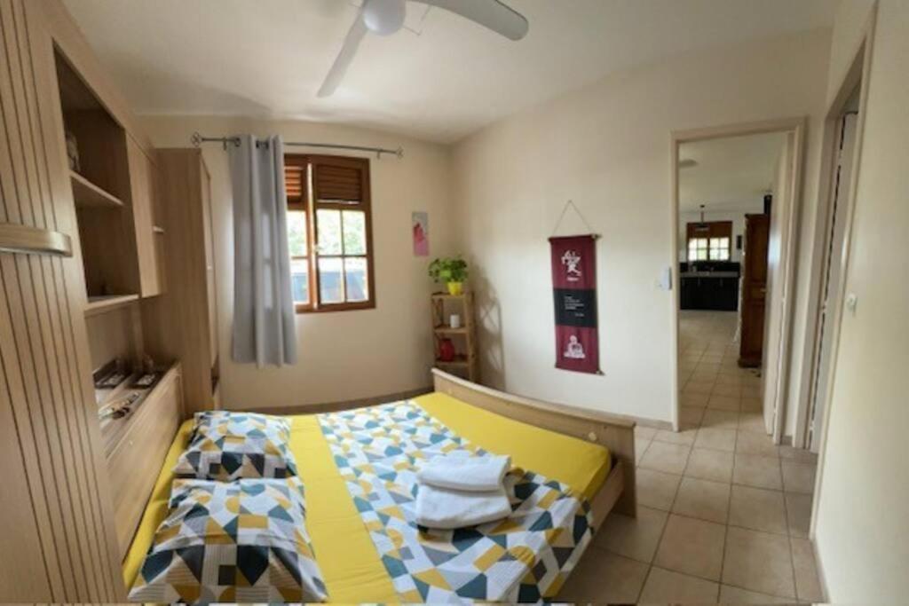 Ti Sucrier Jaune - Douceur Caraibe Vue Mer Ле-Карбе Экстерьер фото
