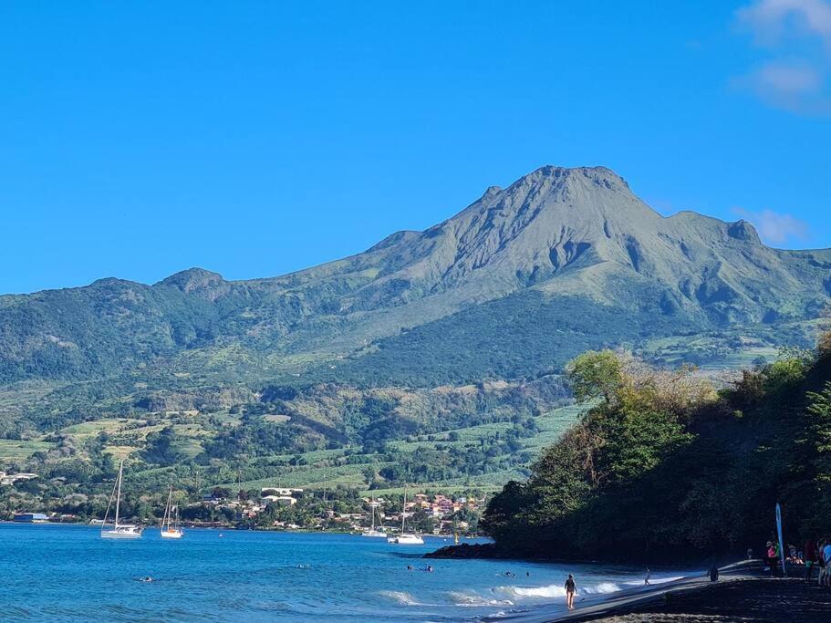 Ti Sucrier Jaune - Douceur Caraibe Vue Mer Ле-Карбе Экстерьер фото